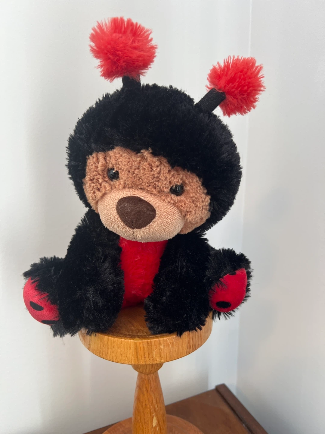🏆Aurora Black Ladybug Teddy Bear Plush