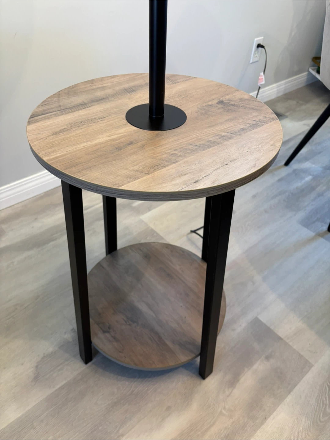 Floor Lamp with Side Table - photo 3