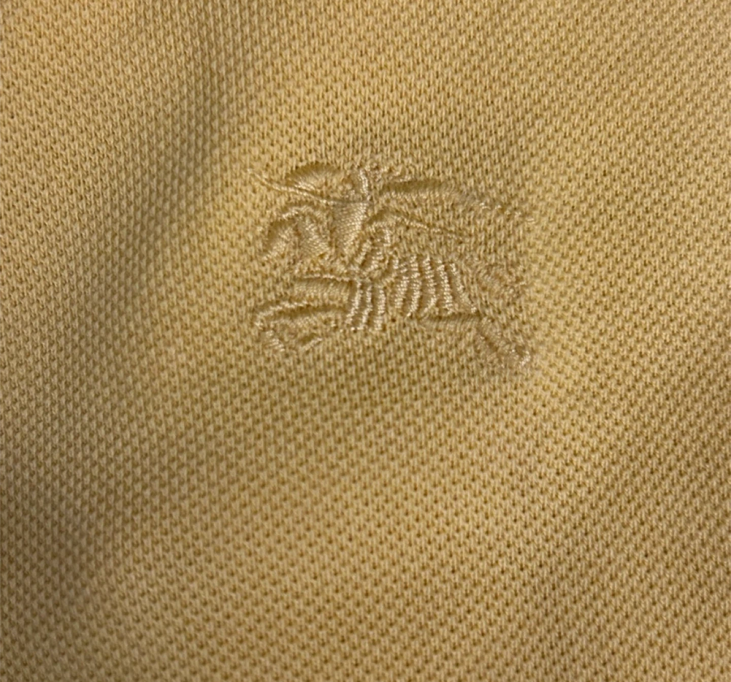 Burberry Brit Yellow Cotton Polo Shirt - Size M - photo 5