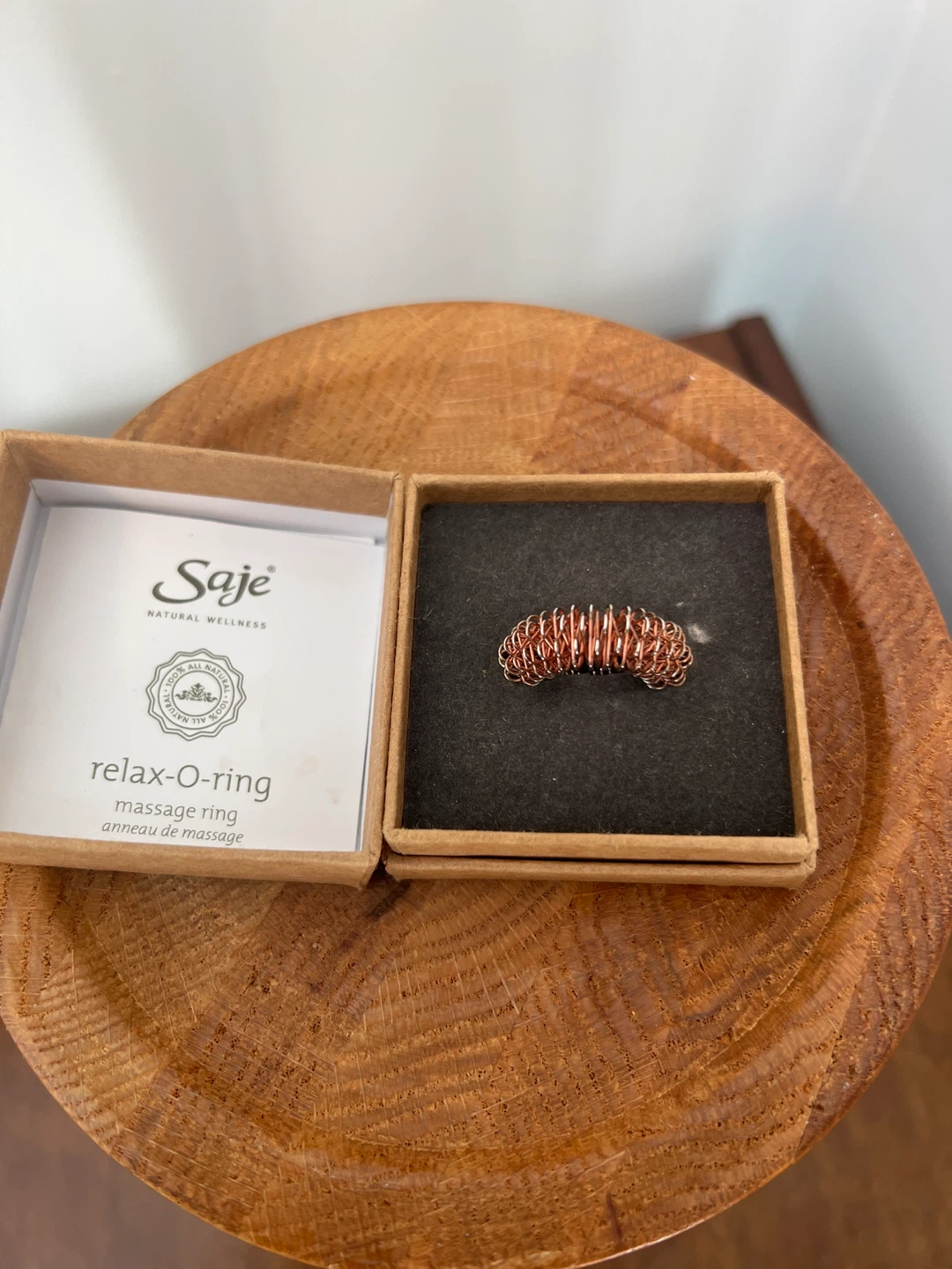 Saje Relax-O-Ring Massage Ring🏆 - photo 2