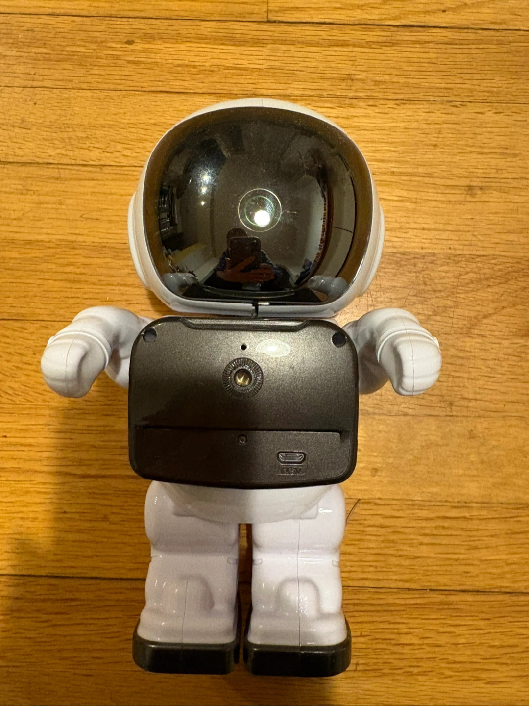 Panoramic wireless robot security camera