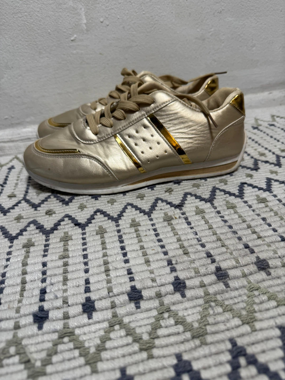 Gold Sneakers - photo 4