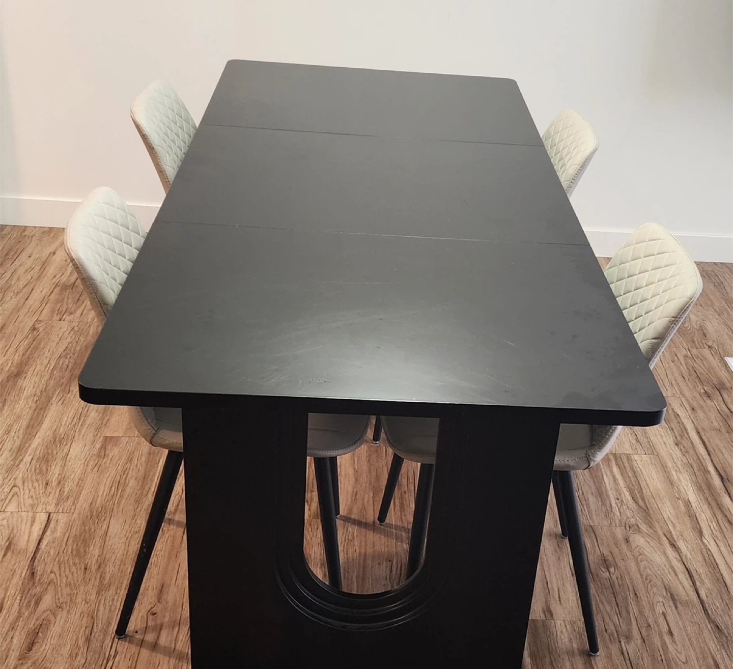 Black Dining Table (Excluding the Chairs)