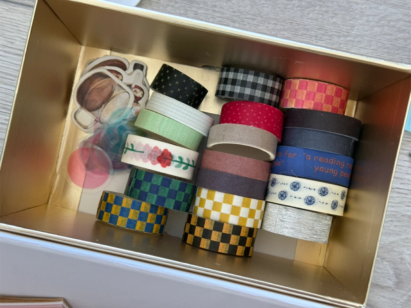 Assorted Washi Tape & Stickers