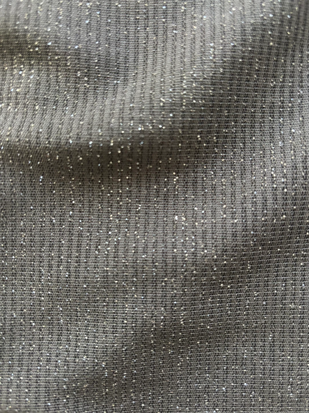 Black Ribbed Sparkle Turtleneck Top, fits S-M. 💗 - photo 3