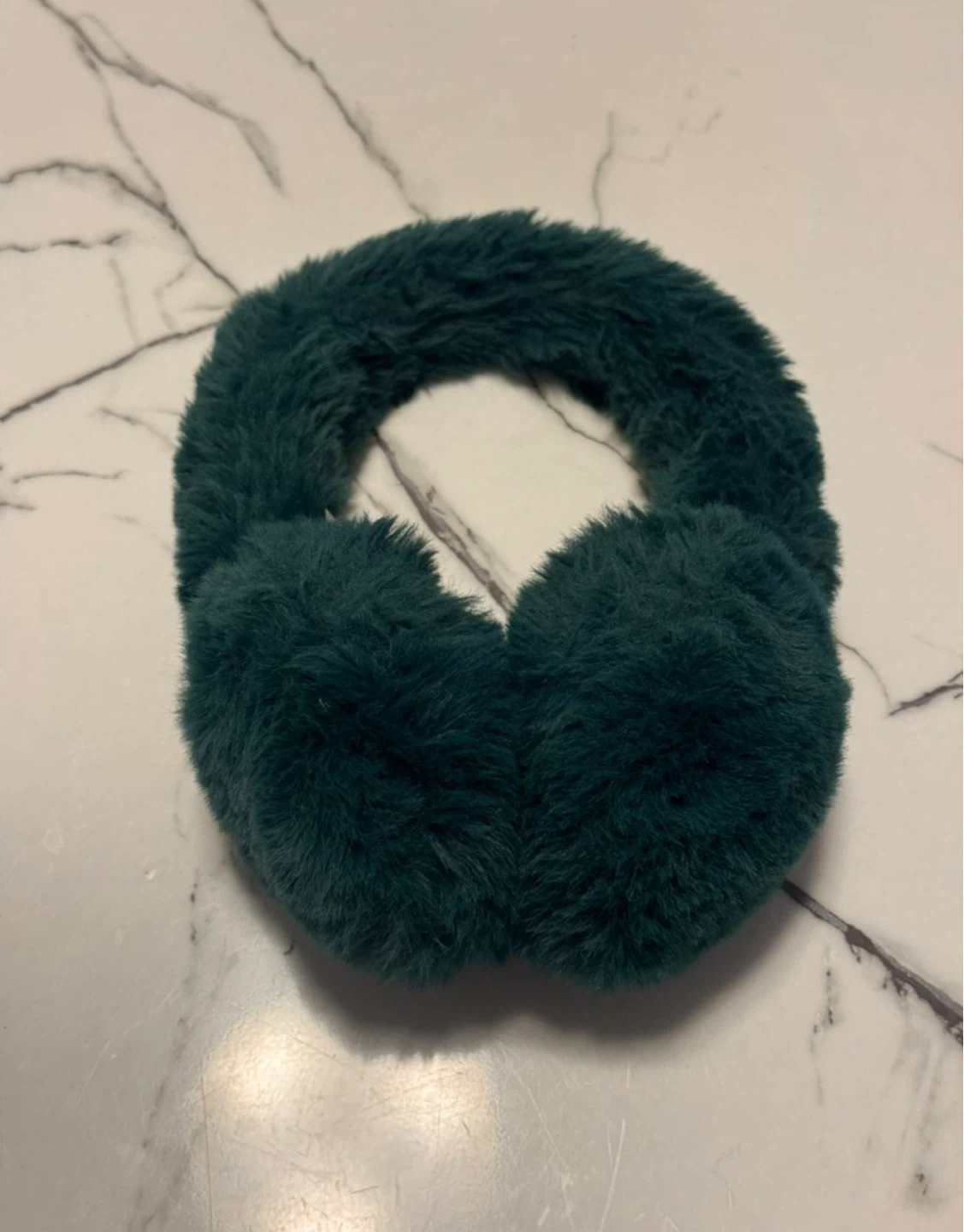 Green Fuzzy Earmuffs 🏆