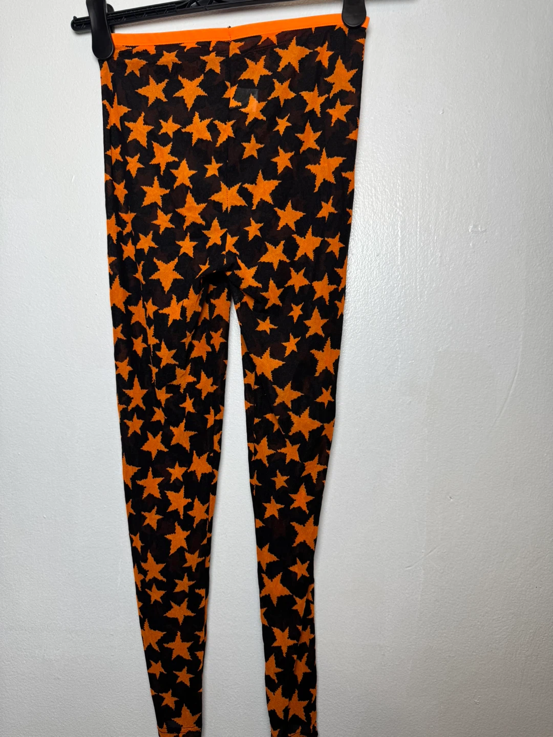 Orange Star Print Sheer Tights - photo 3