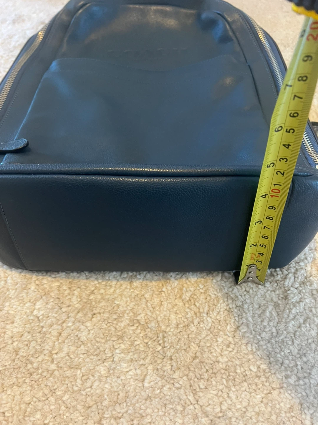 Coach Leather Backpack - photo 4