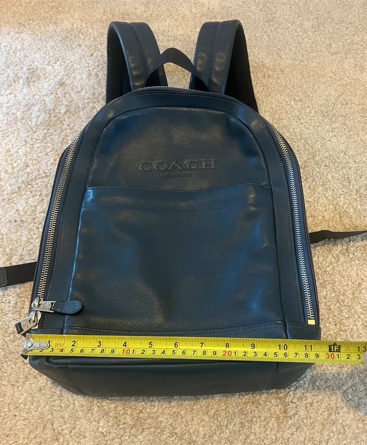 Coach Leather Backpack - photo 2