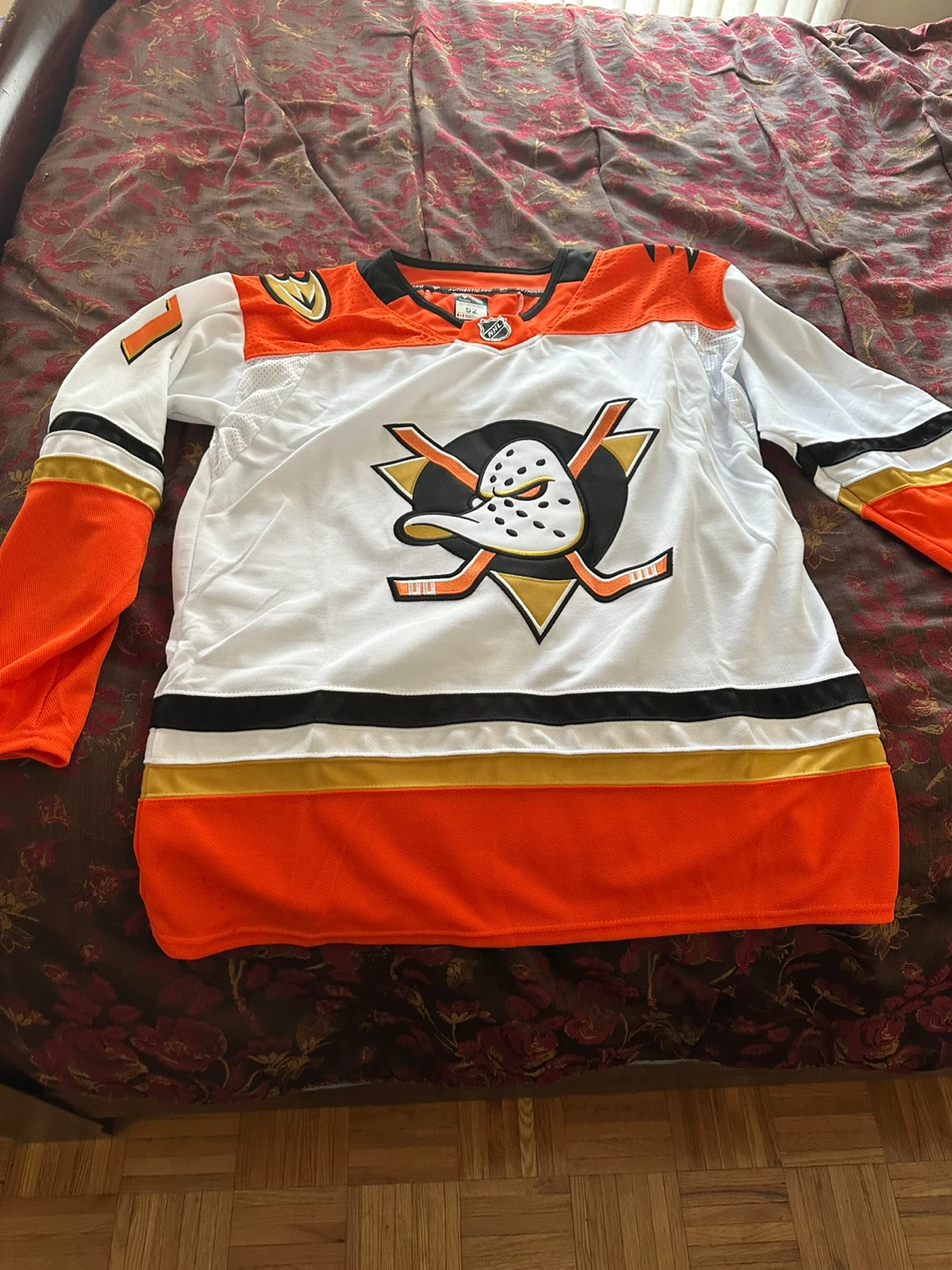 Anaheim Ducks Zegras #11 Hockey Jersey