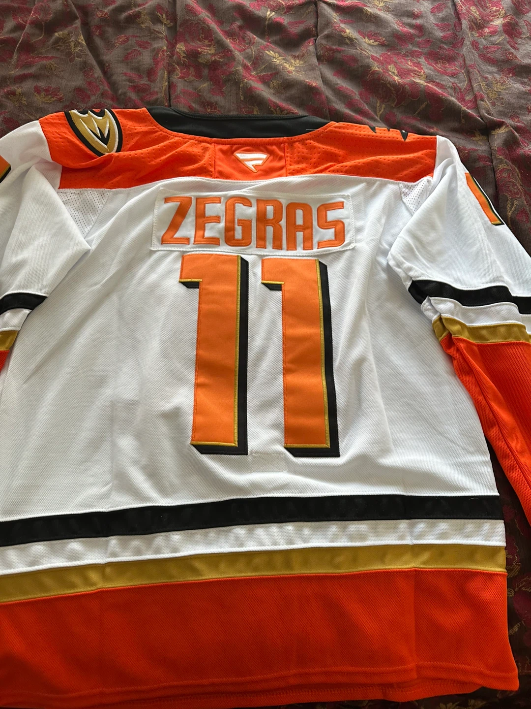 Anaheim Ducks Zegras #11 Hockey Jersey - photo 2