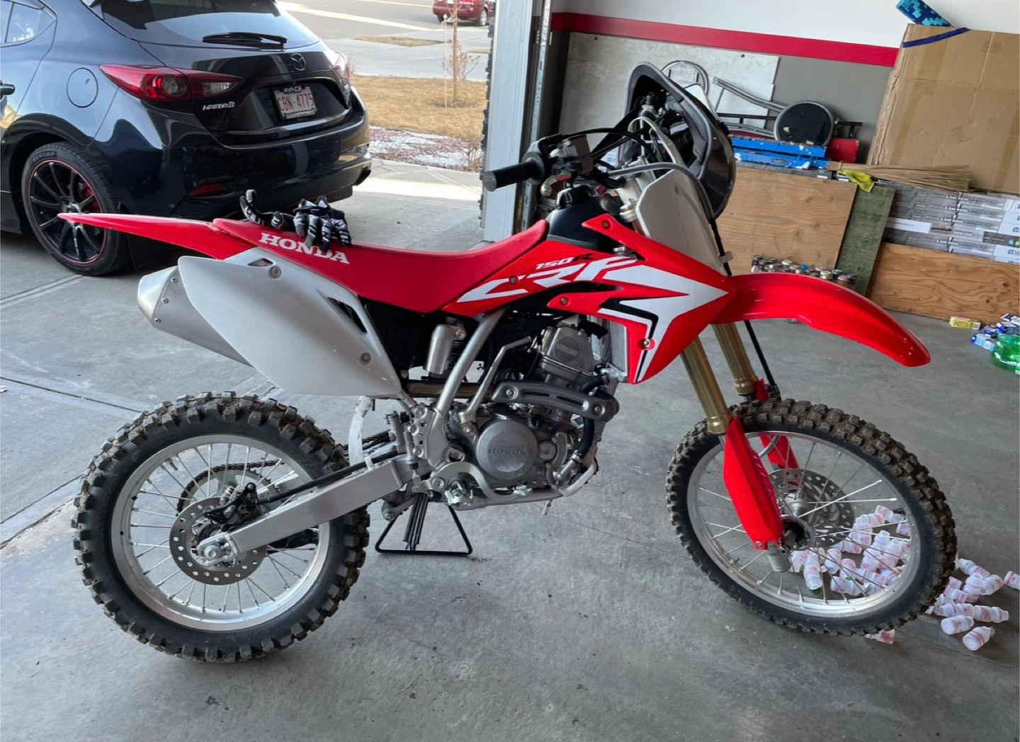Honda CRF150RB  dirt bike