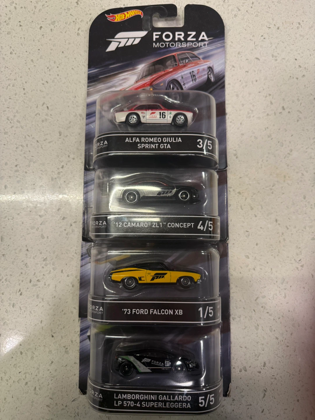 Hot Wheels Forza Motorsport Cars Set