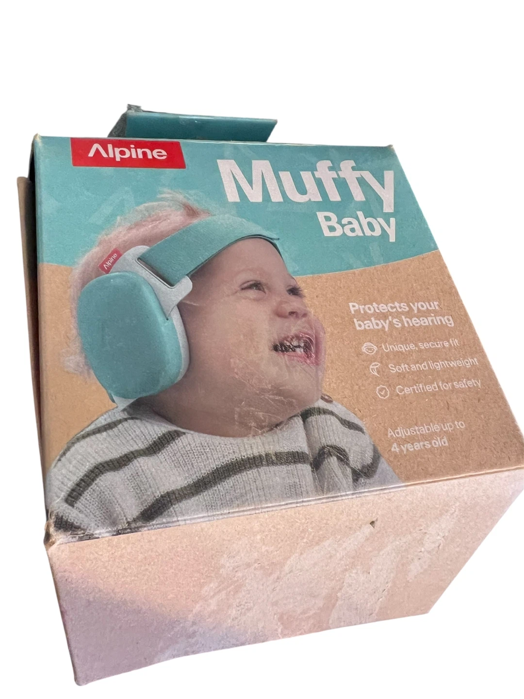 Alpine Muffy Baby Noise-Cancelling Earmuffs (Green)