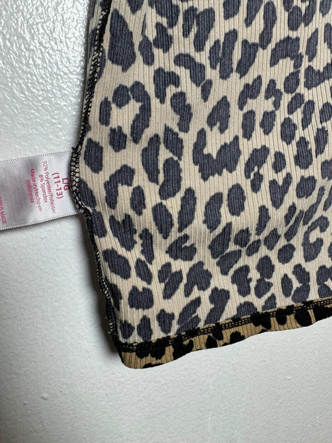 Leopard Print Mock Neck Sleeveless Top - photo 3