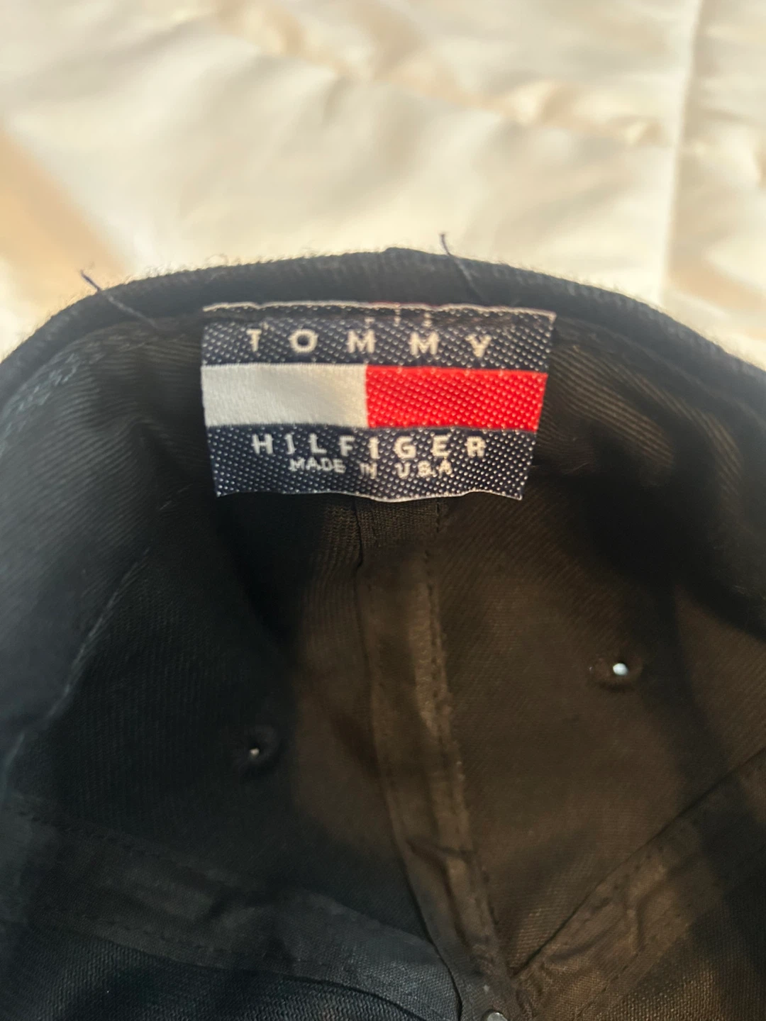 Vintage 90s Tommy Hilfiger Embroidered Hat Rare Like New - photo 5