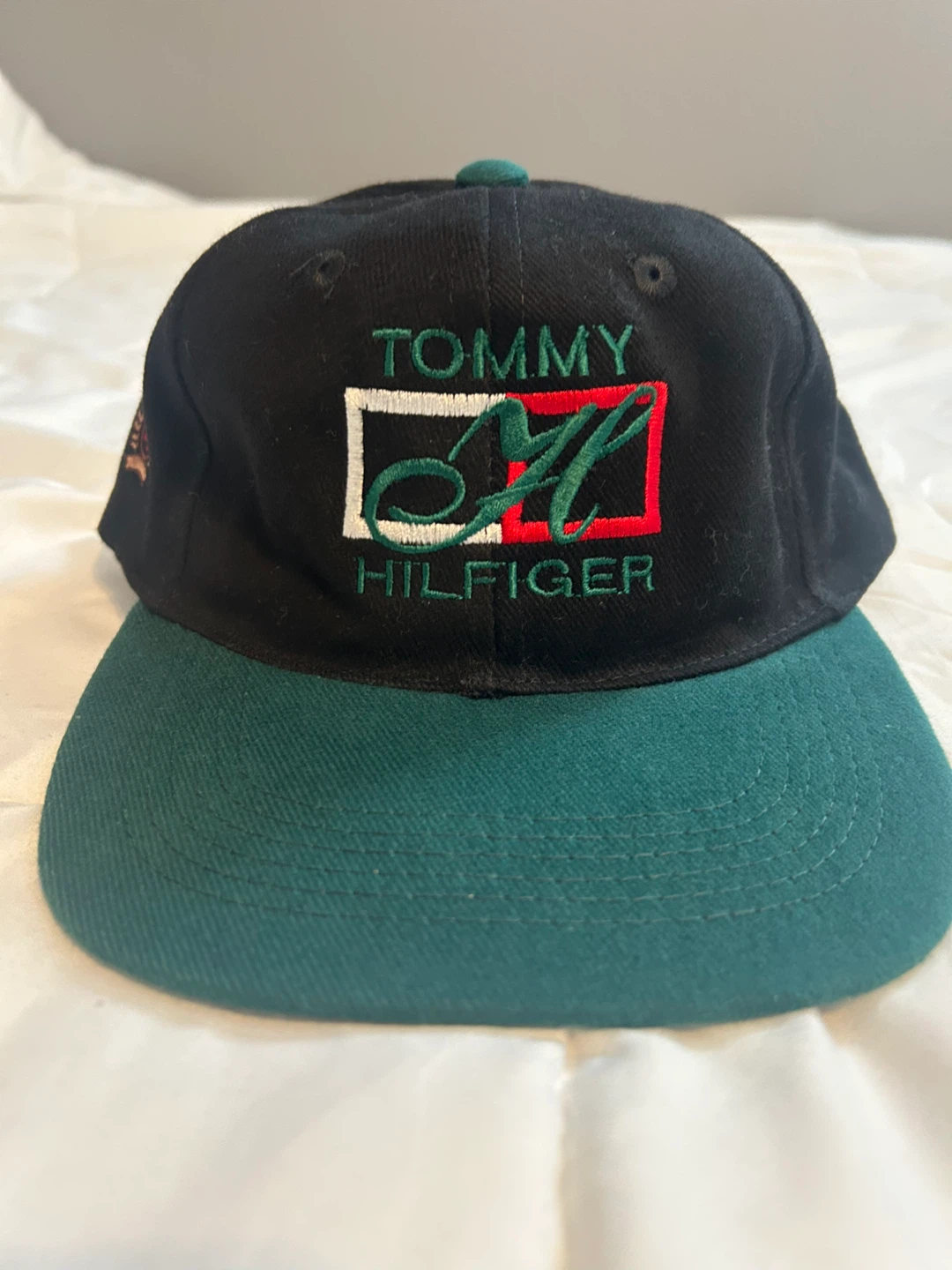 Vintage 90s Tommy Hilfiger Embroidered Hat Rare Like New