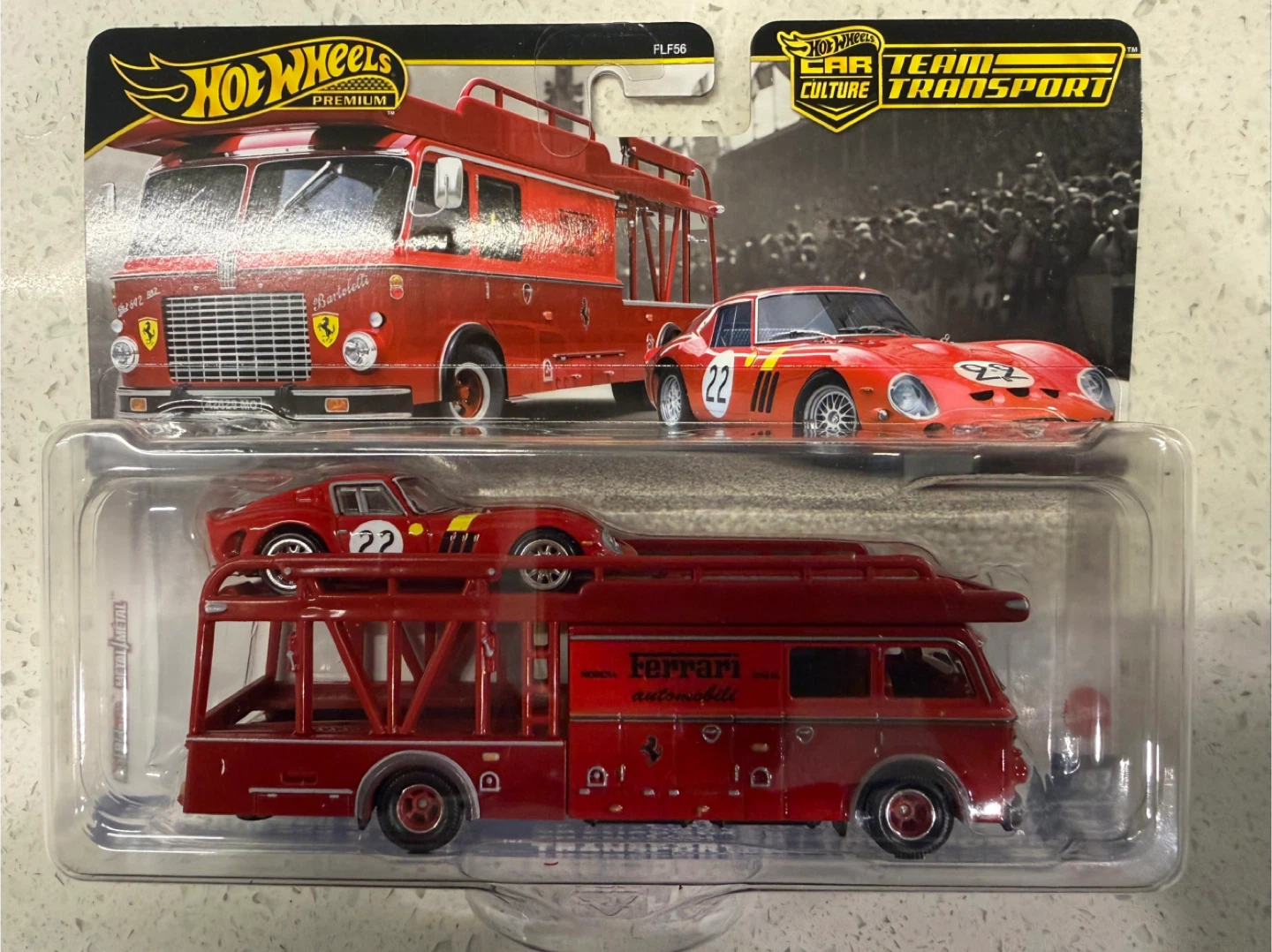 Hot Wheels Ferrari 250 GTO & Fiat 642 RN2 Bartoletti