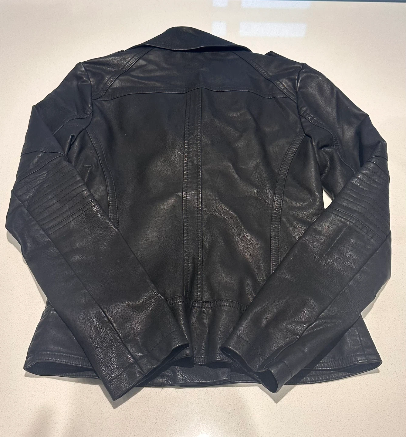 Women Guess Leather Jacket - Xs - photo 2