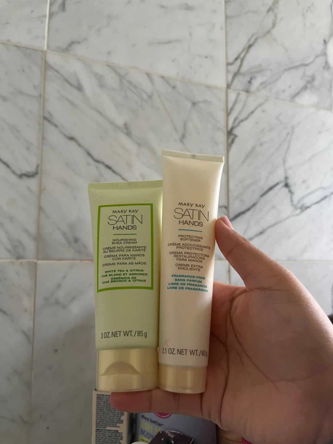 Mary Kay Satin Hands Hand Cream Duo