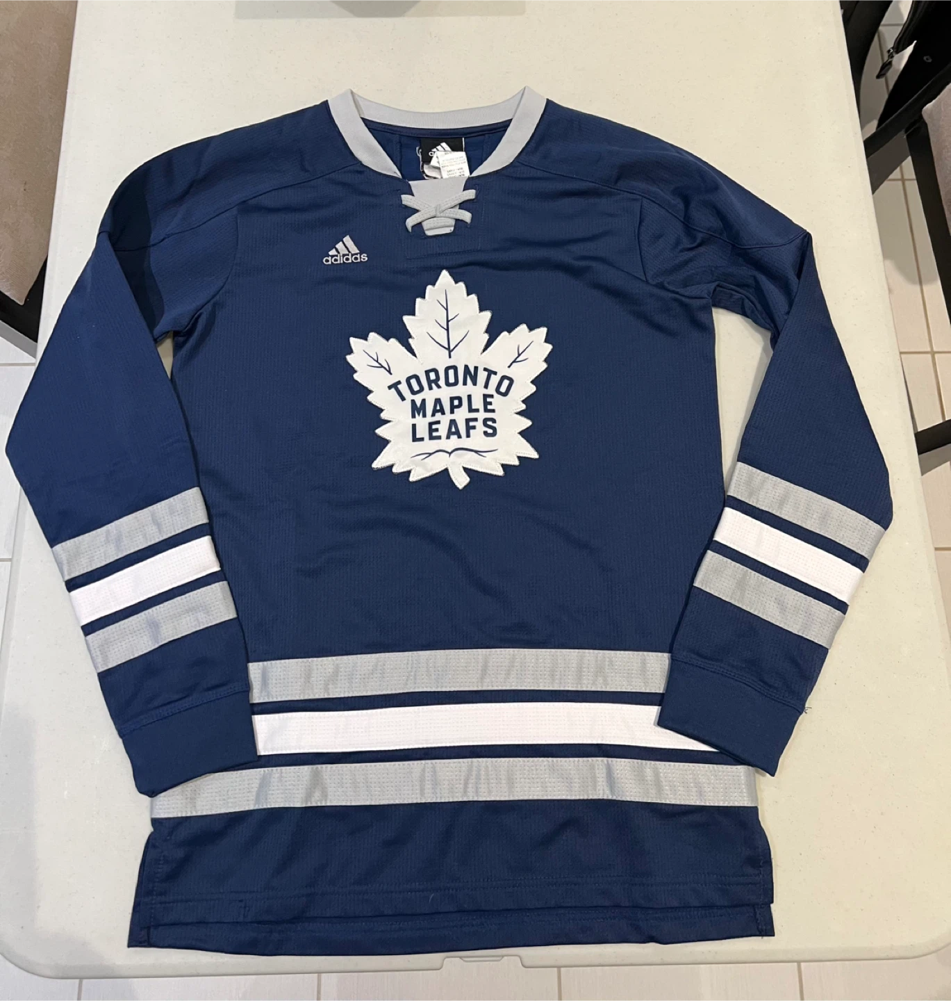 Kid’s Official NHL Licensed Adidas  Toronto Maple Leafs jersey - photo 2