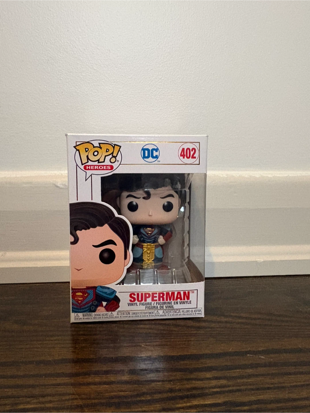Funko Pop! Heroes Superman Vinyl Figure #402