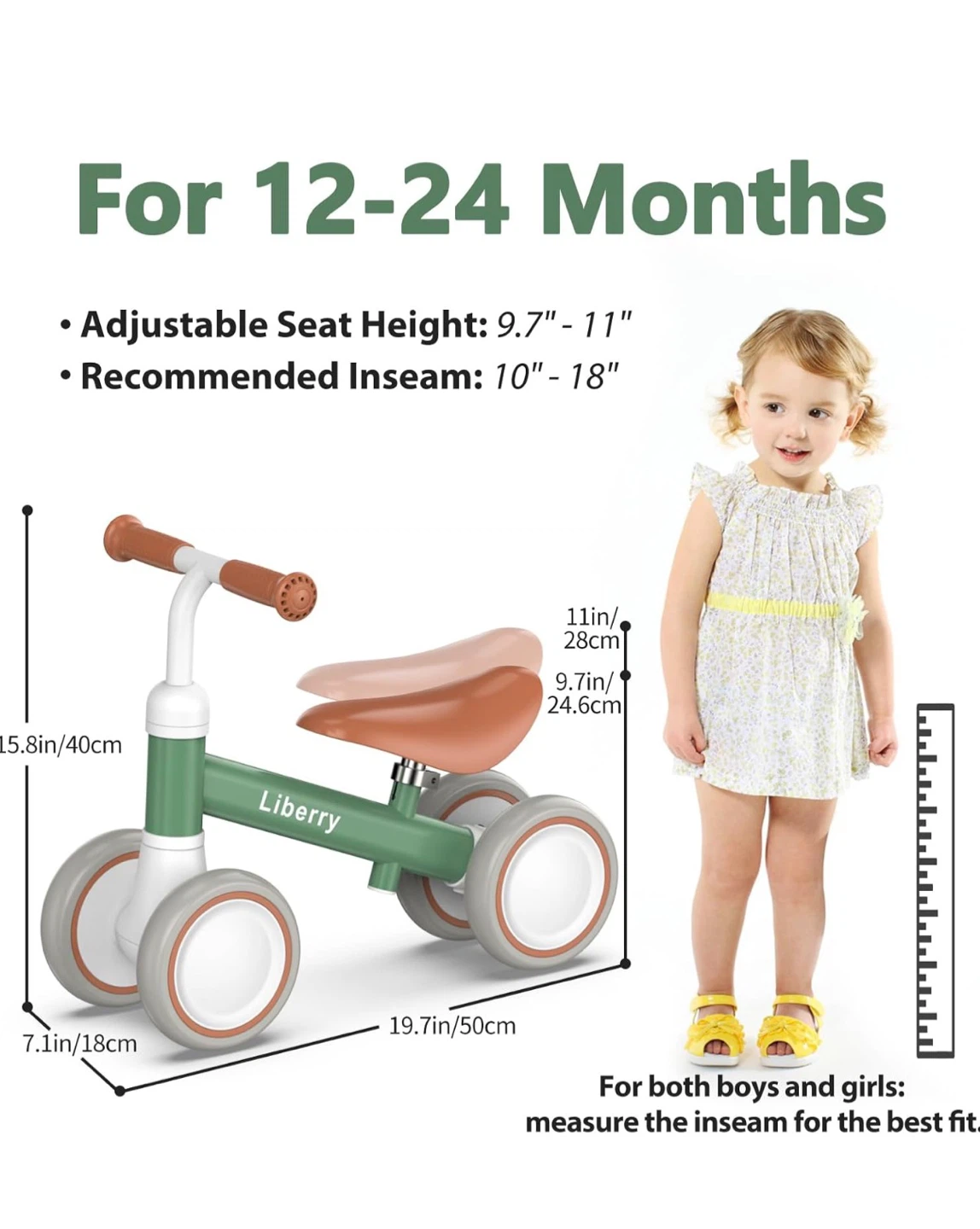 Balance Bike for Toddlers - photo 2