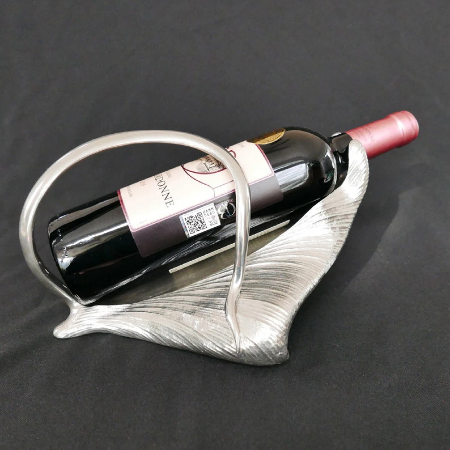 Royal Selangor Pewter Manta Ray Wine Bottle Holder - photo 2