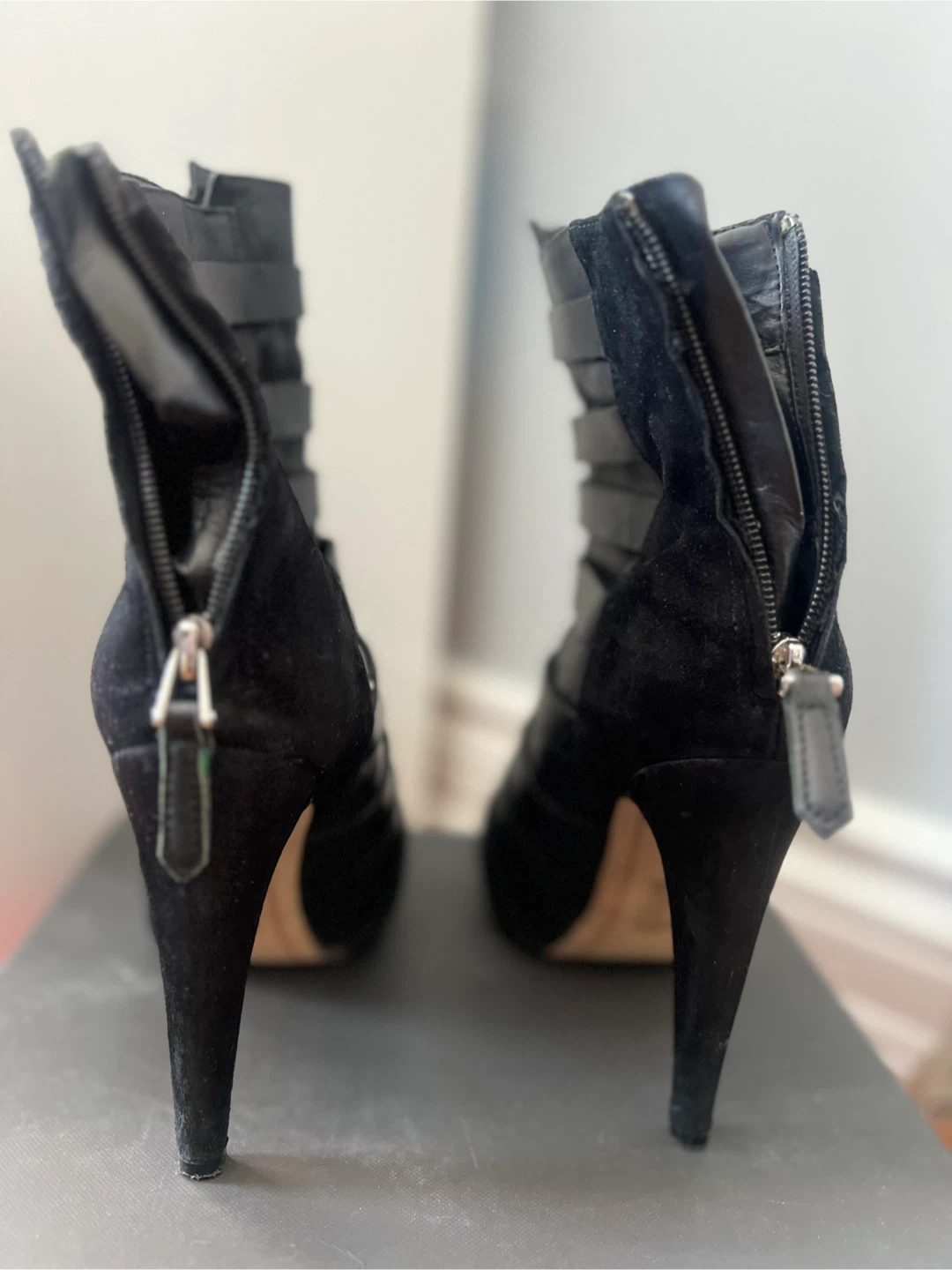 Sam Edelman Kendrick Black Leather Ankle Boots - photo 3