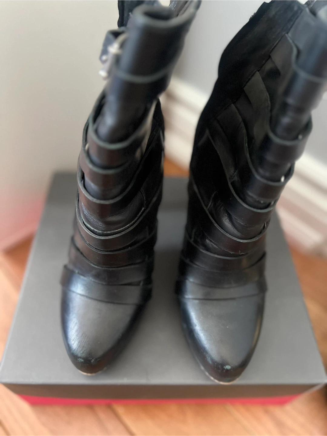 Sam Edelman Kendrick Black Leather Ankle Boots - photo 2
