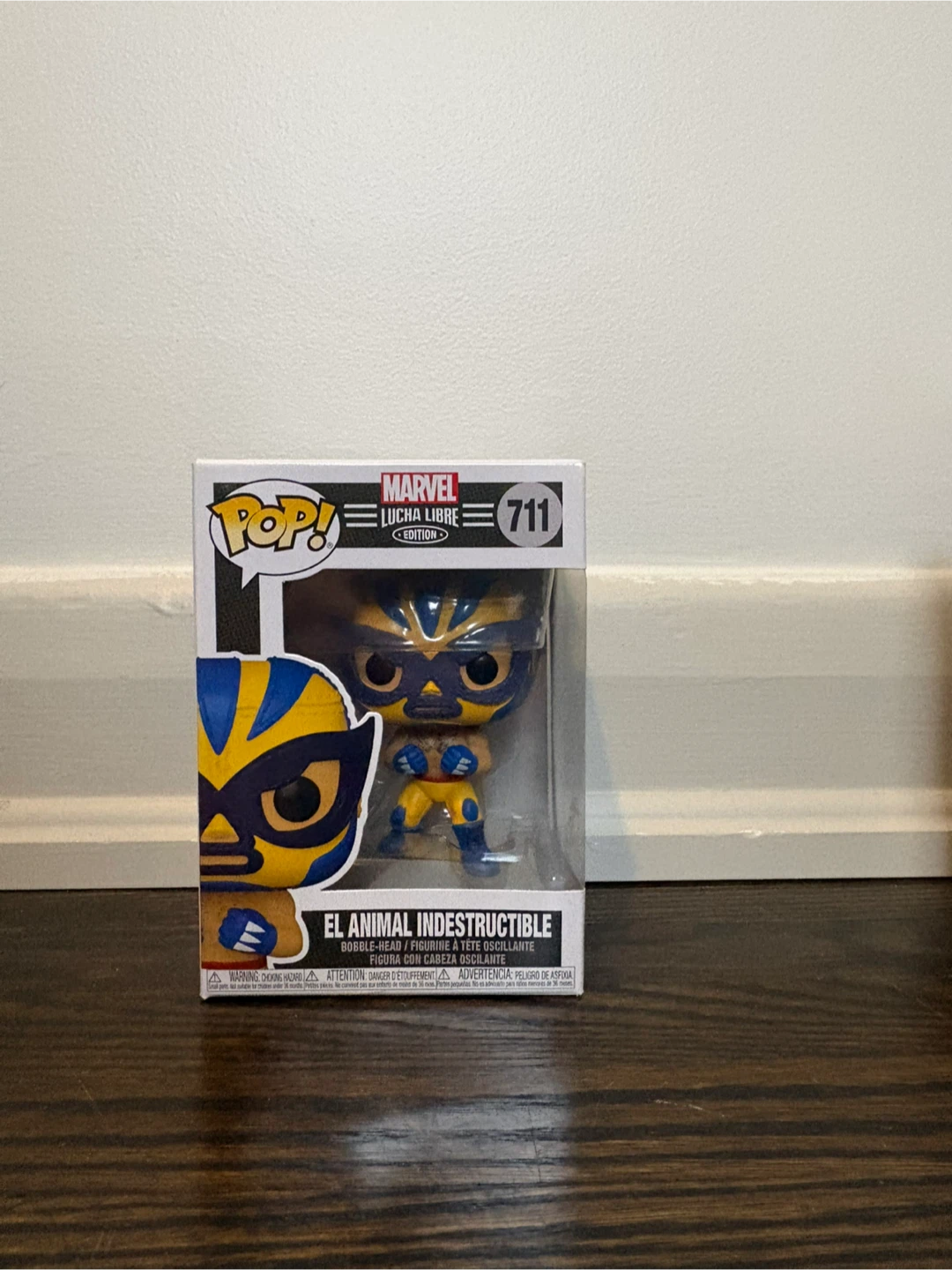 Funko Pop Marvel Lucha Libre El Animal Indestructible #711