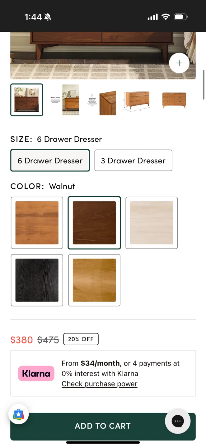 Solid Wood Dresser - photo 4