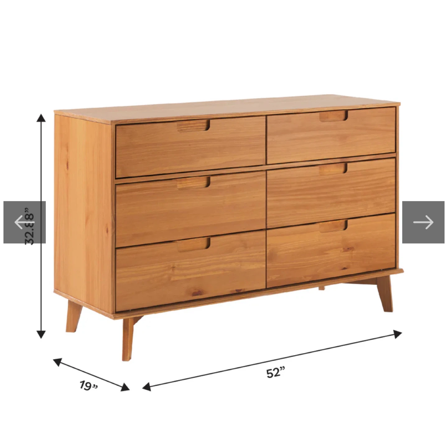 Solid Wood Dresser - photo 5