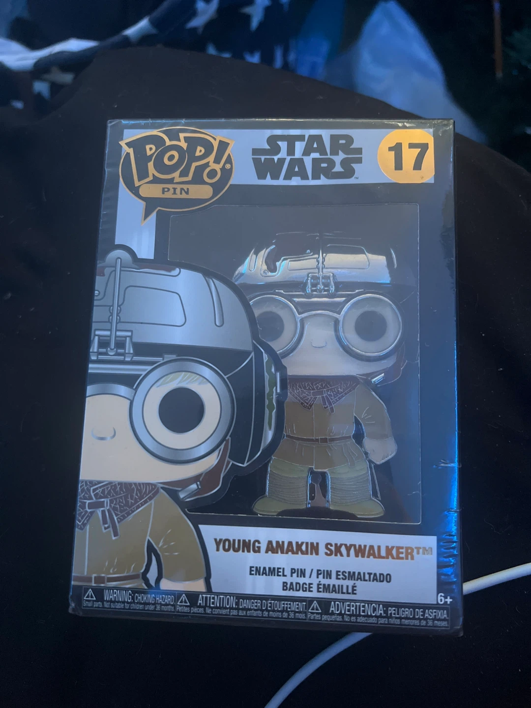 Funko Pop! Star Wars Young Anakin Skywalker Enamel Pin #17