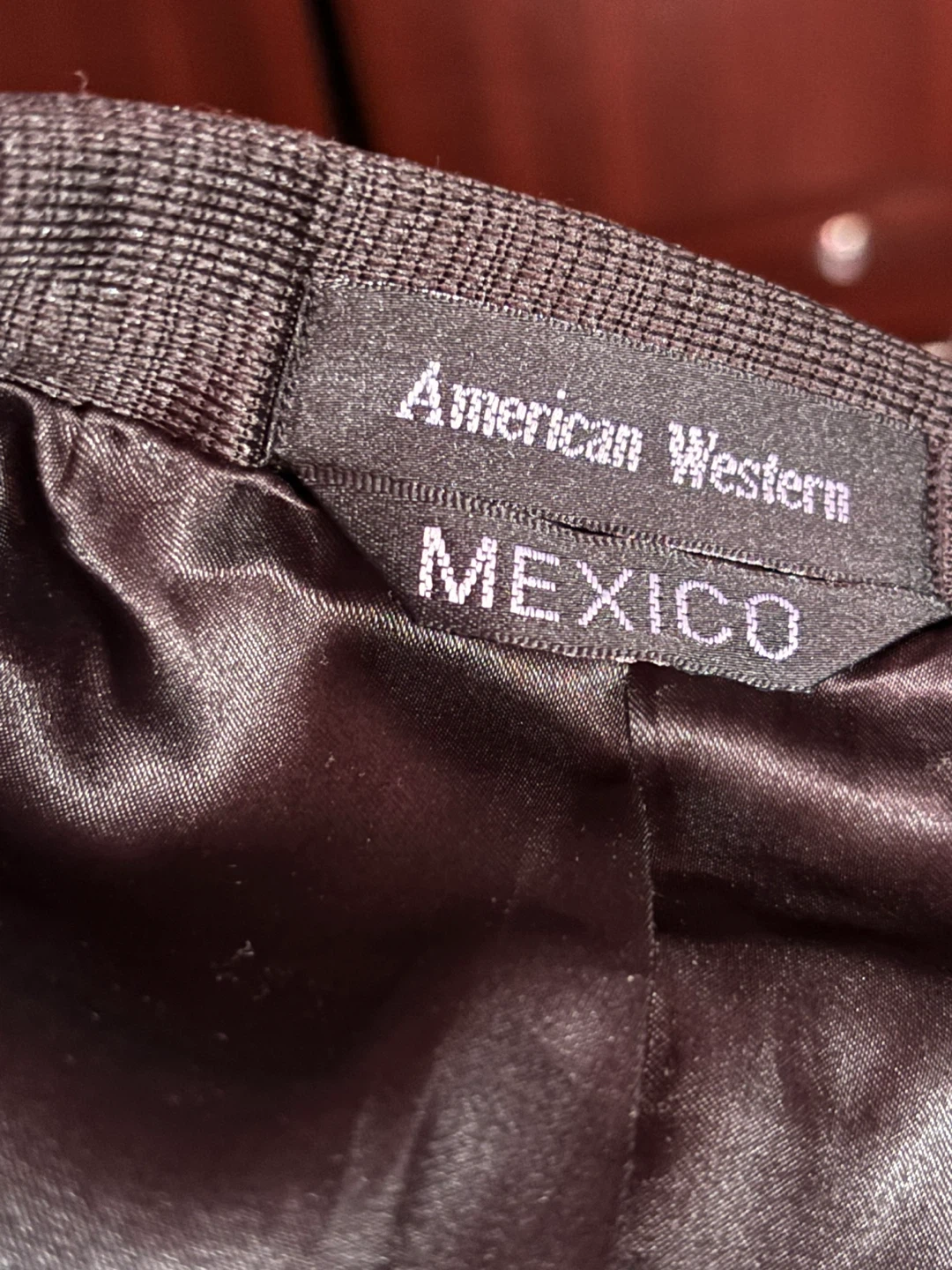 American Western Brown Suit Jacket and Pants - photo 3