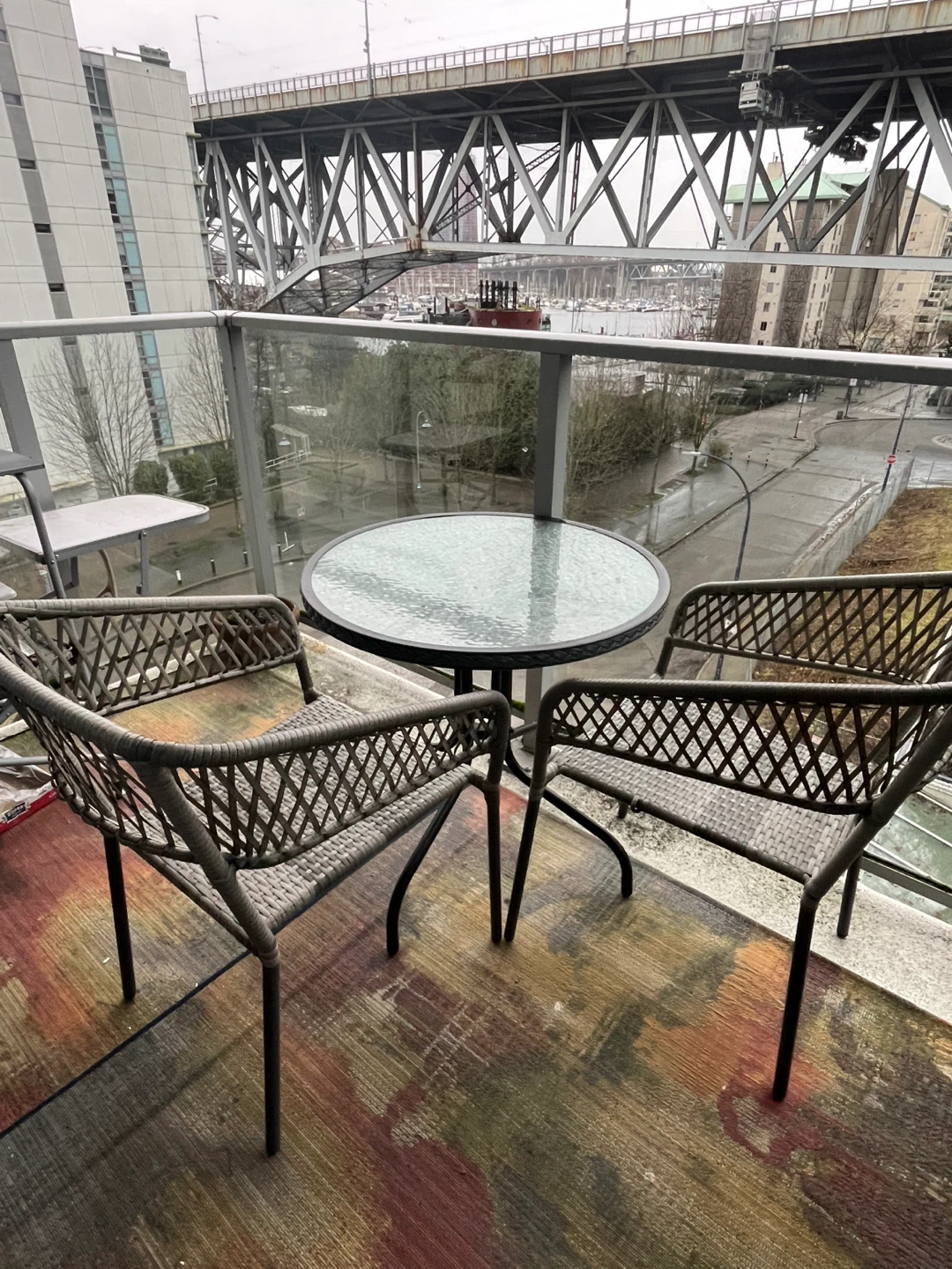 Patio Bistro Set - Table and 2 Chairs