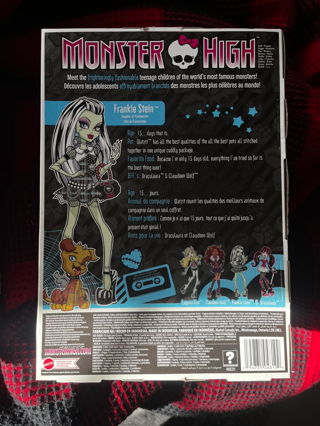 MONSTER HIGH Draculaura & Frankie NIB - photo 4