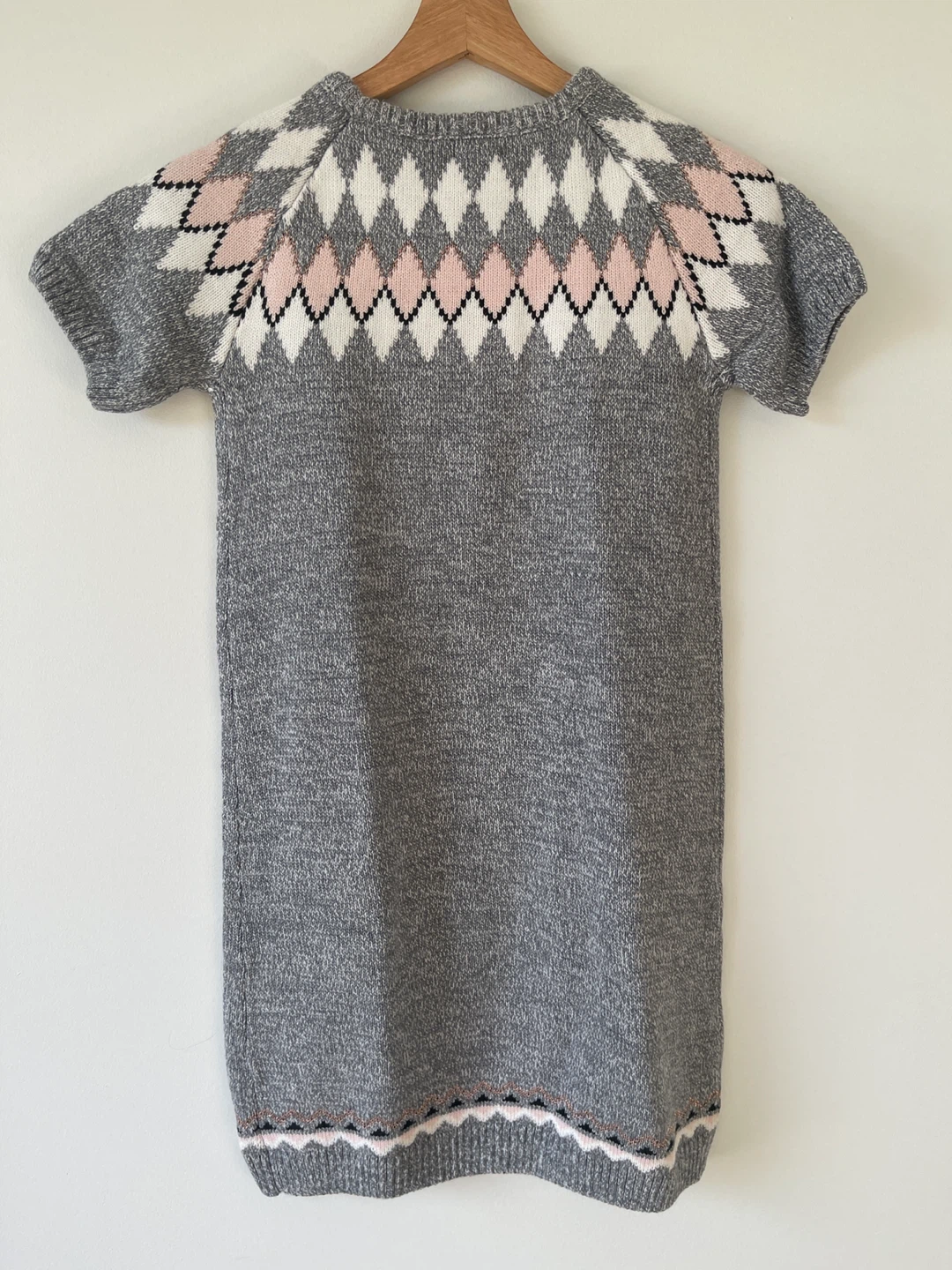 Girls Fair Isle Sweater Dress - Size XL - photo 2