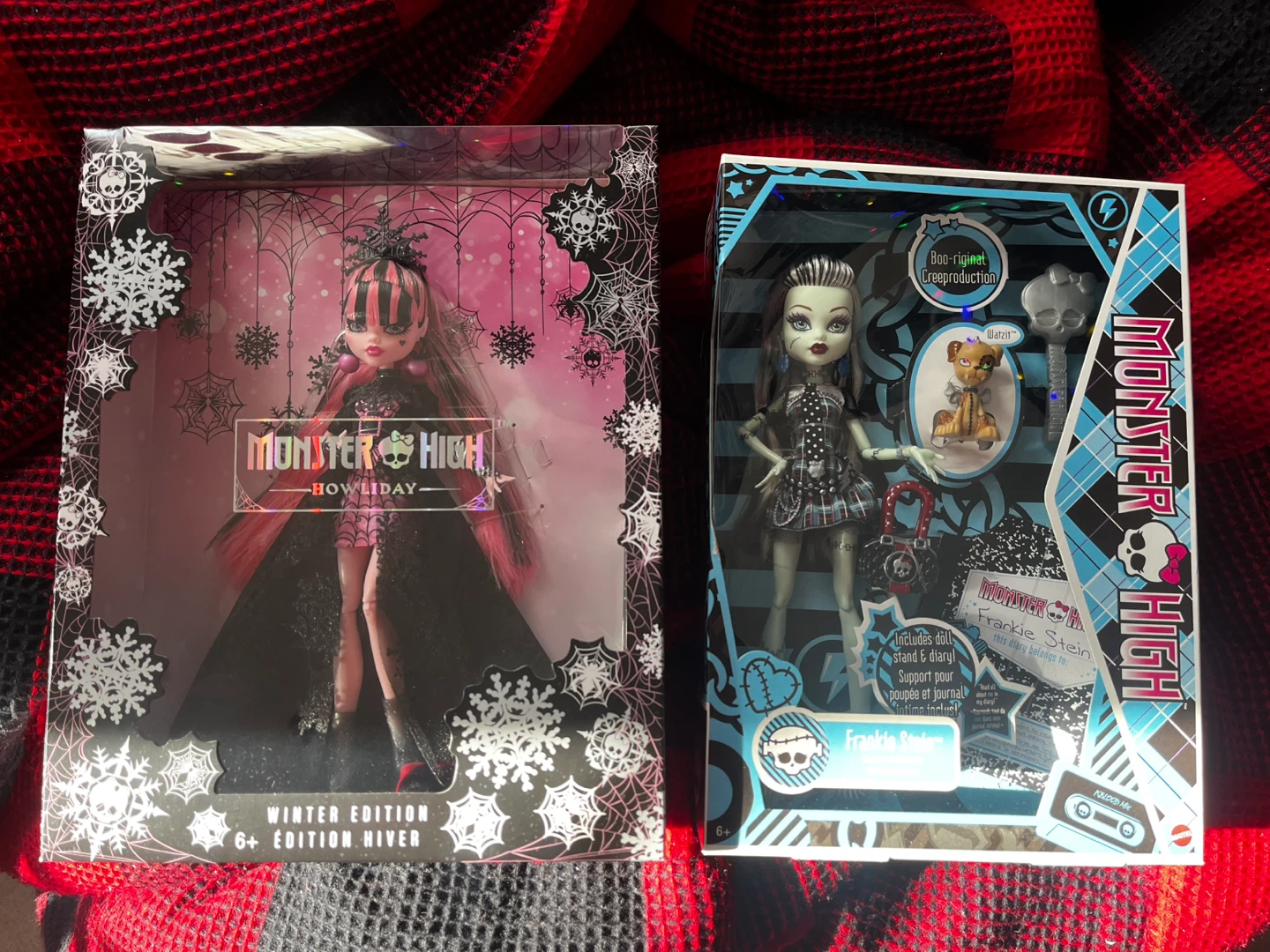 MONSTER HIGH Draculaura & Frankie NIB