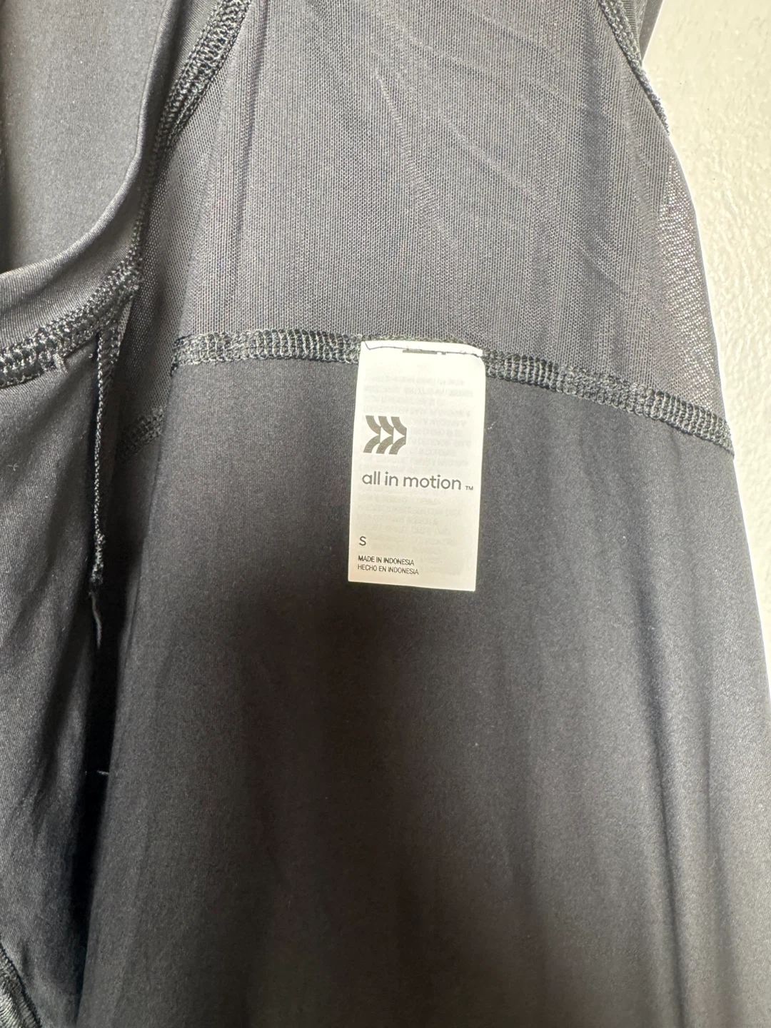 All in Motion Black Tank Top XL - photo 3