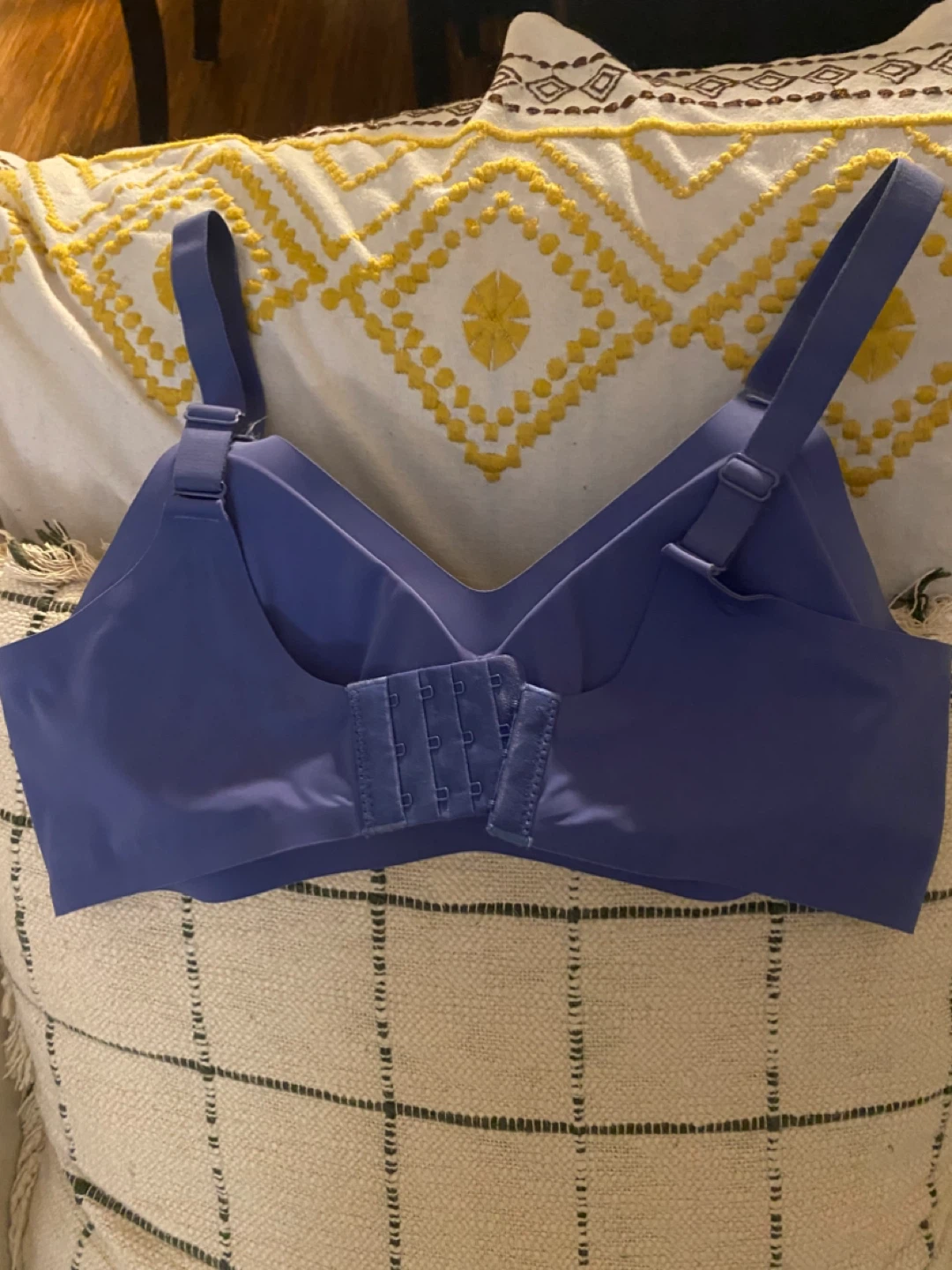 Blue Wireless Comfort Bra - photo 2