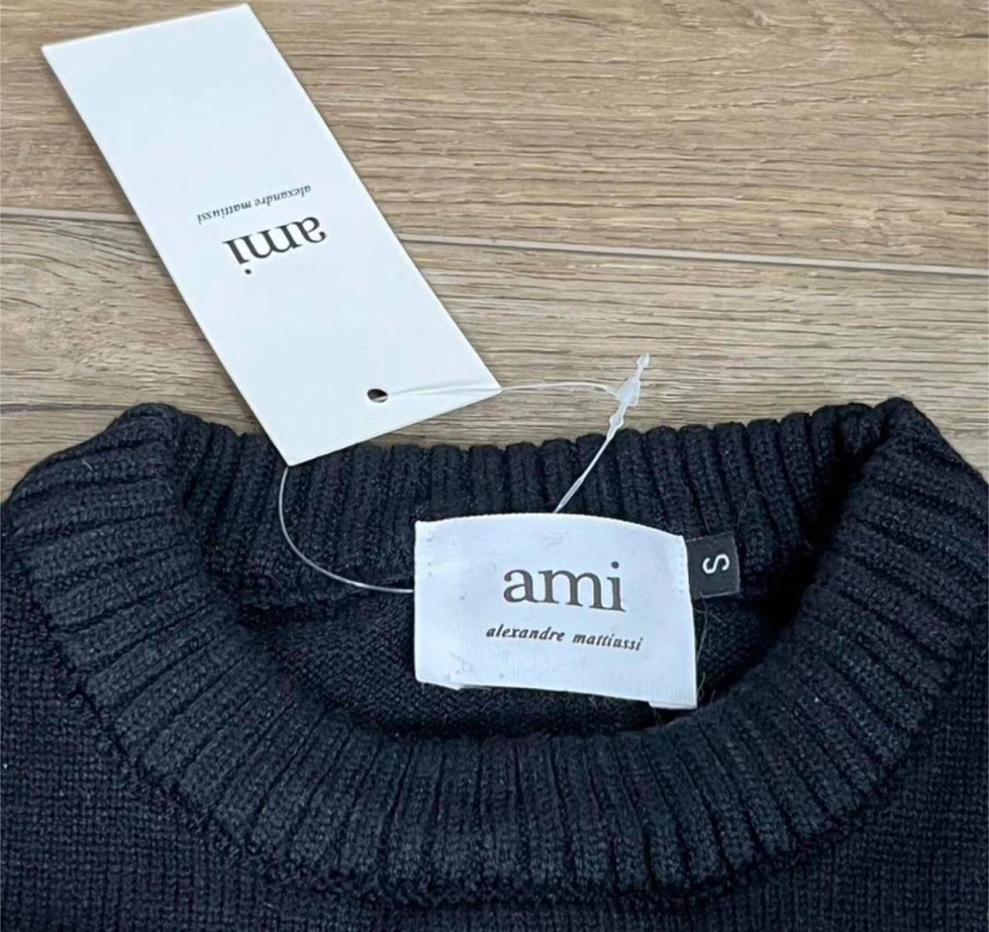 Ami Black/Red Sweater – All Sizes - photo 2