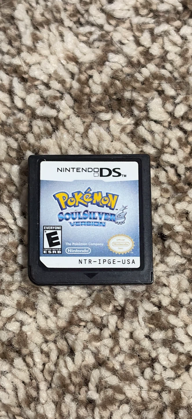 Nintendo DS Pokemon Soulsilver Version Game
