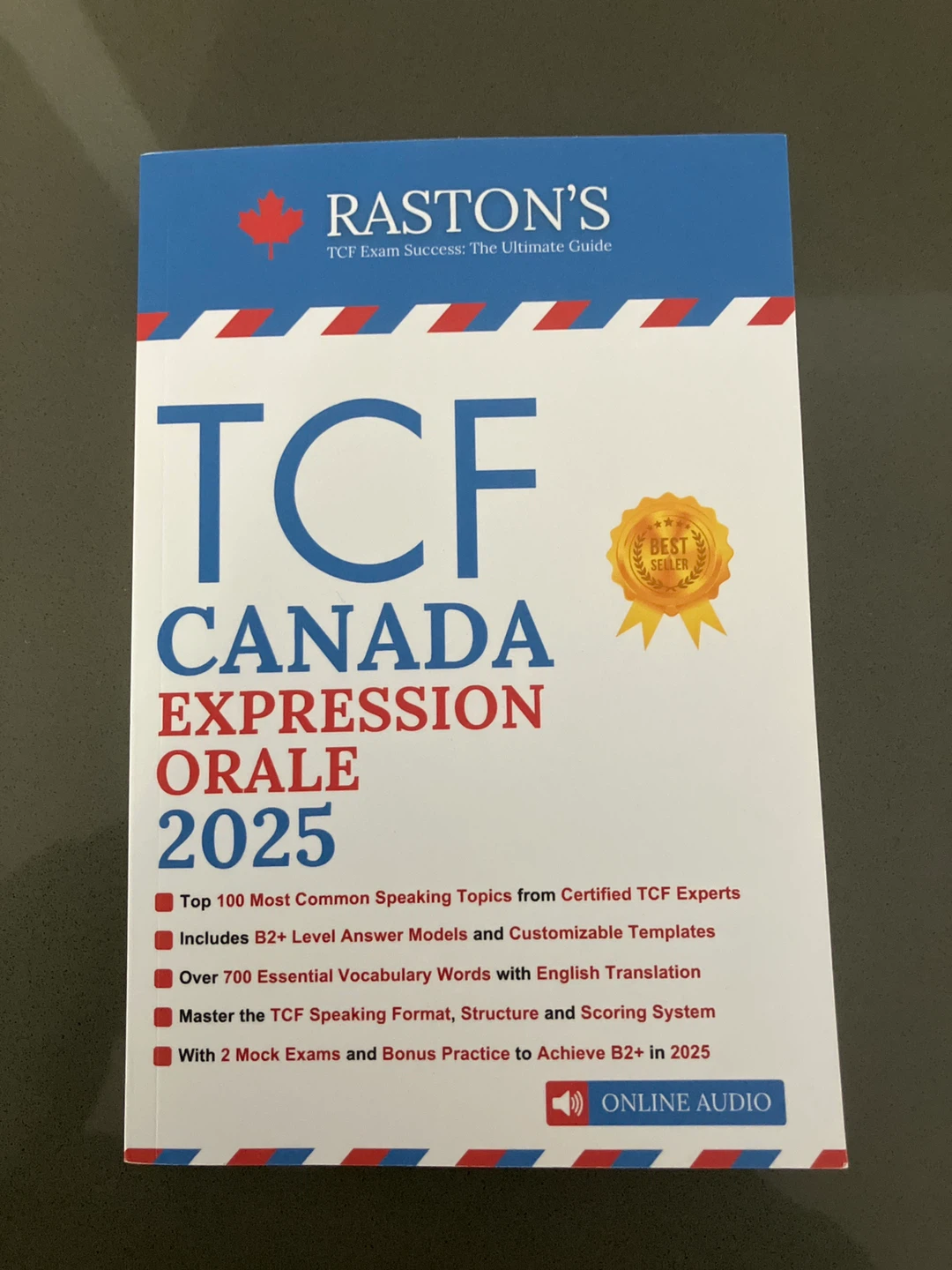 Raston's TCF Canada Expression Orale 2025 Exam Study Guide