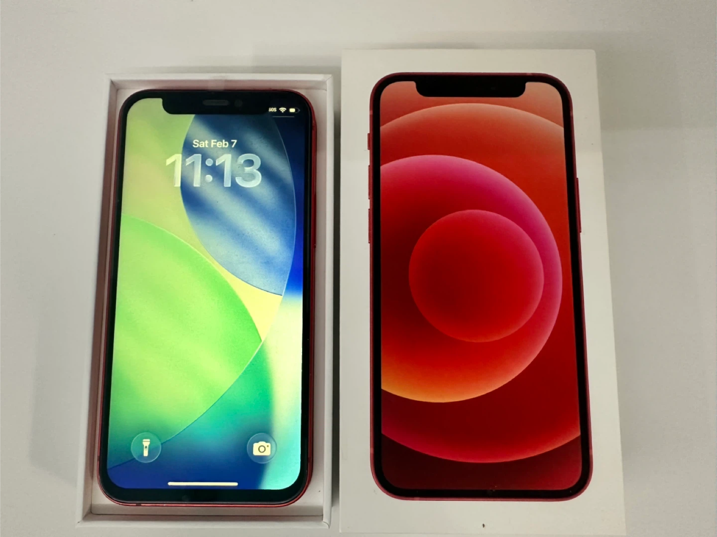 Apple iPhone 12 Mini 256GB Red (Unlocked) Dual Sim - photo 3