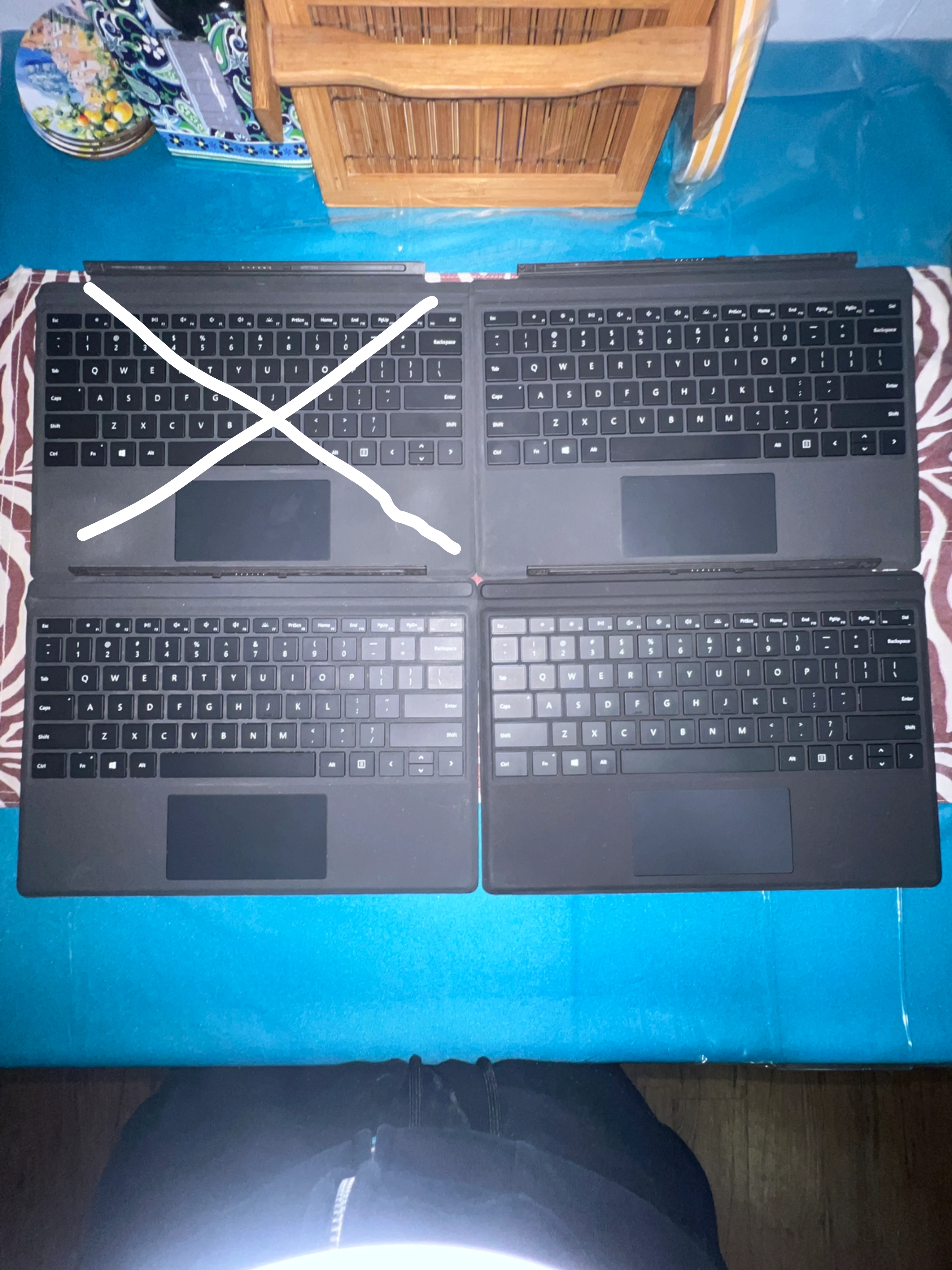 Microsoft Surface Pro Type Covers (Set of 3)