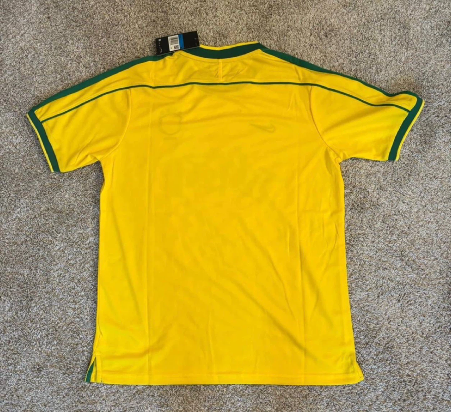 Brazil Nike Stussy Yellow Jersey – All Sizes - photo 5