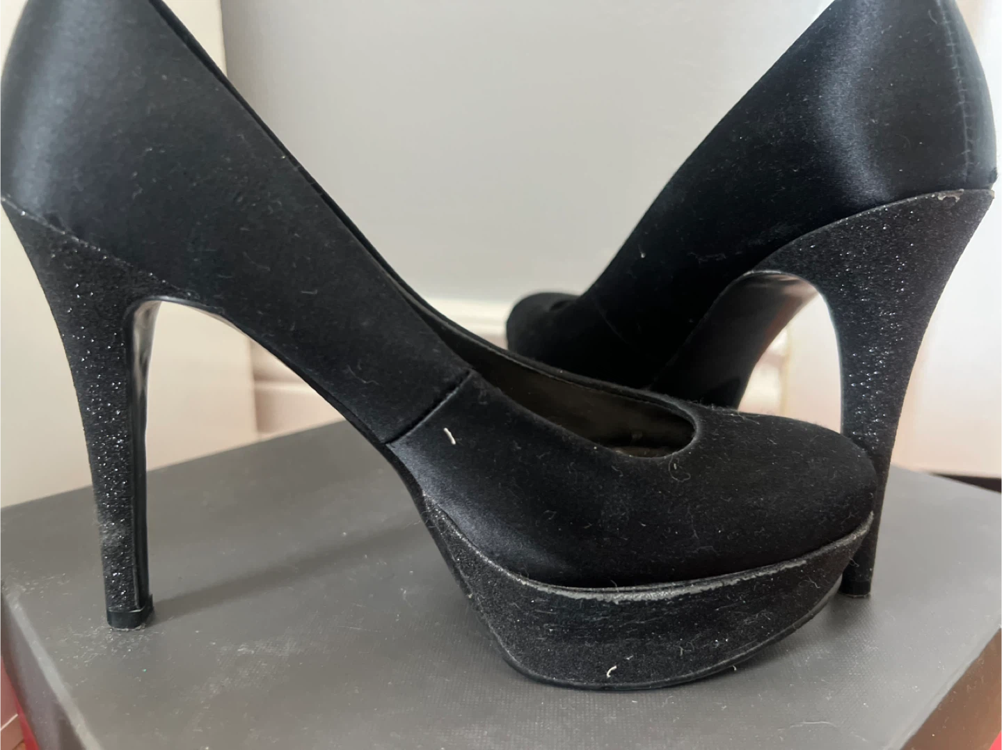 Nine West Black Heels Size 6M - photo 2