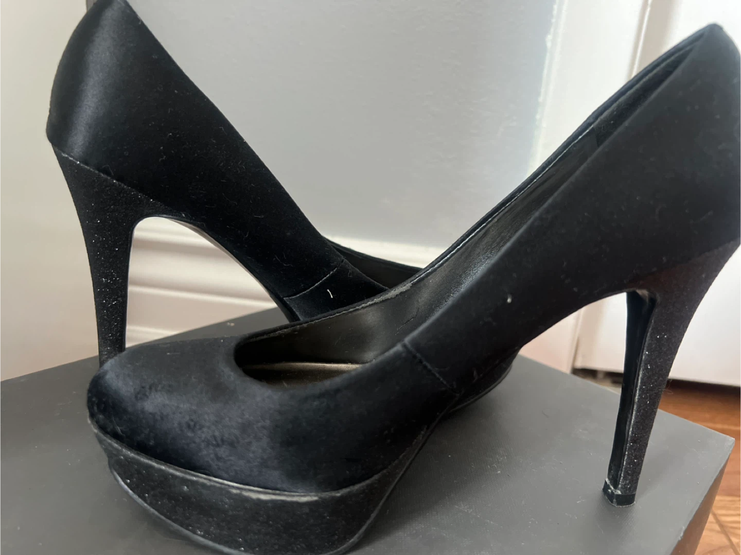 Nine West Black Heels Size 6M - photo 4