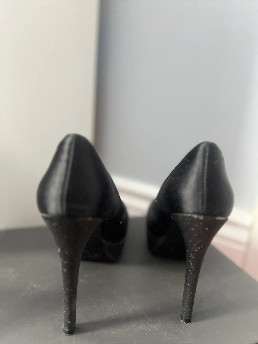 Nine West Black Heels Size 6M - photo 3